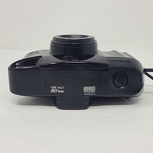 Canon Sure Shot 80 Tele SAF 35mm Point & Shoot Film Camera - Picture 6 of 9